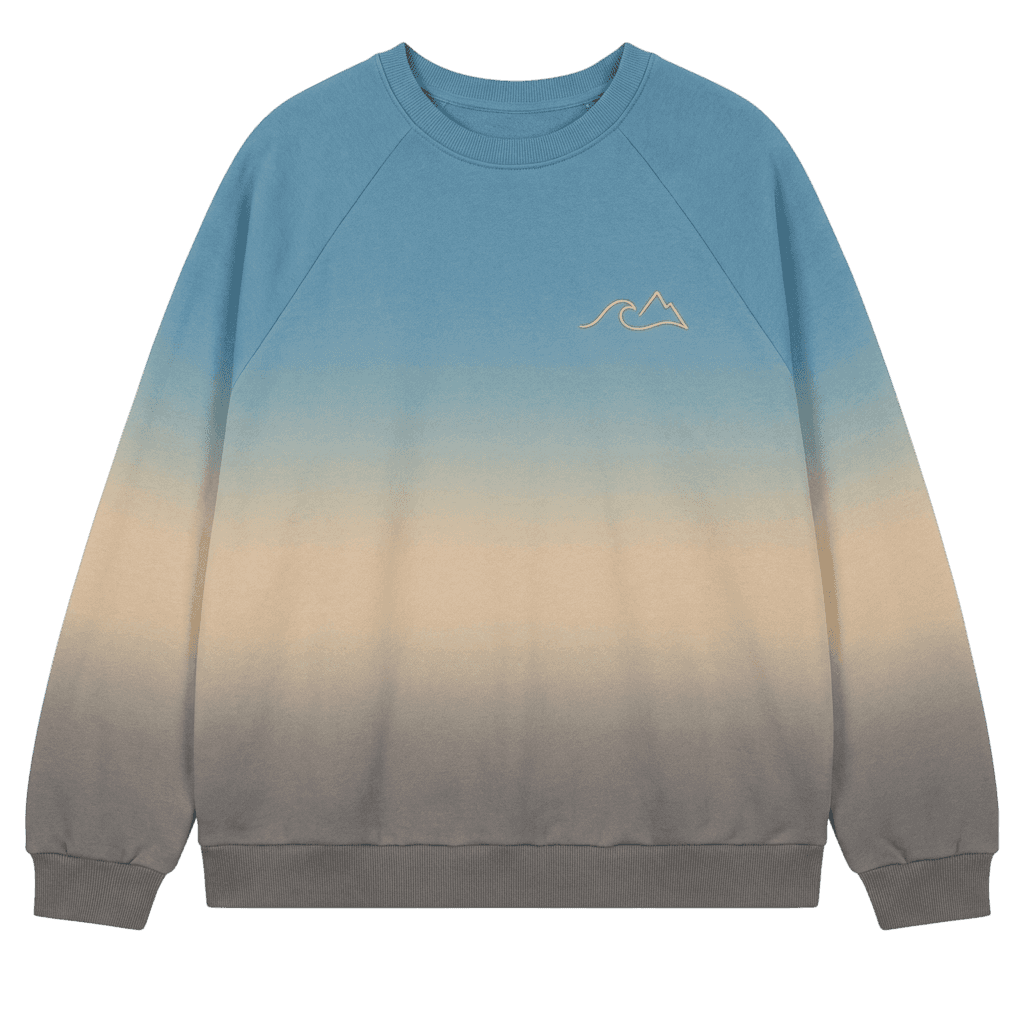 Coastal Gradient Oversized Sweatshirt