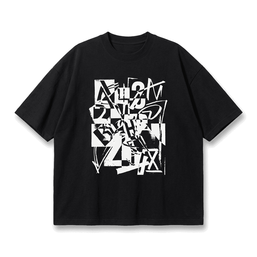 Black Graphic T-Shirt