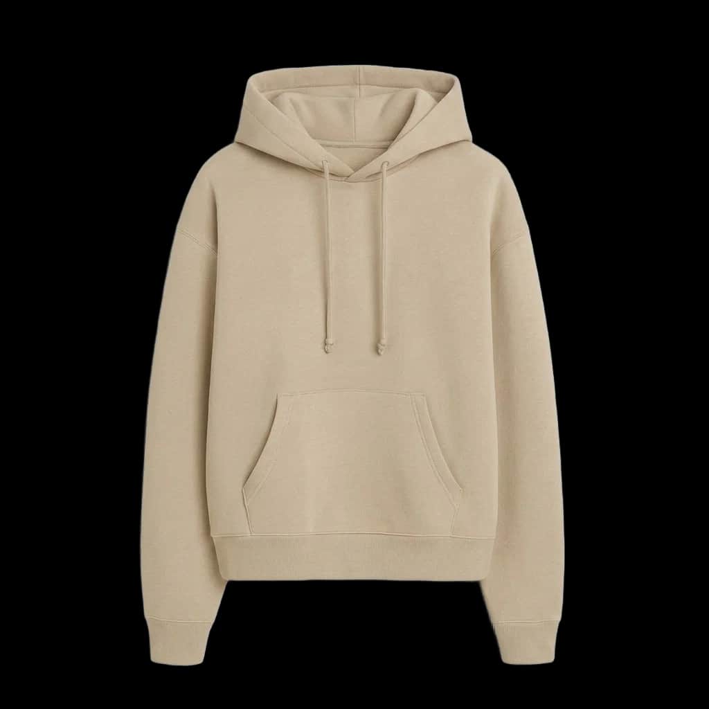 Sand Heavyweight Oversized Hoodie