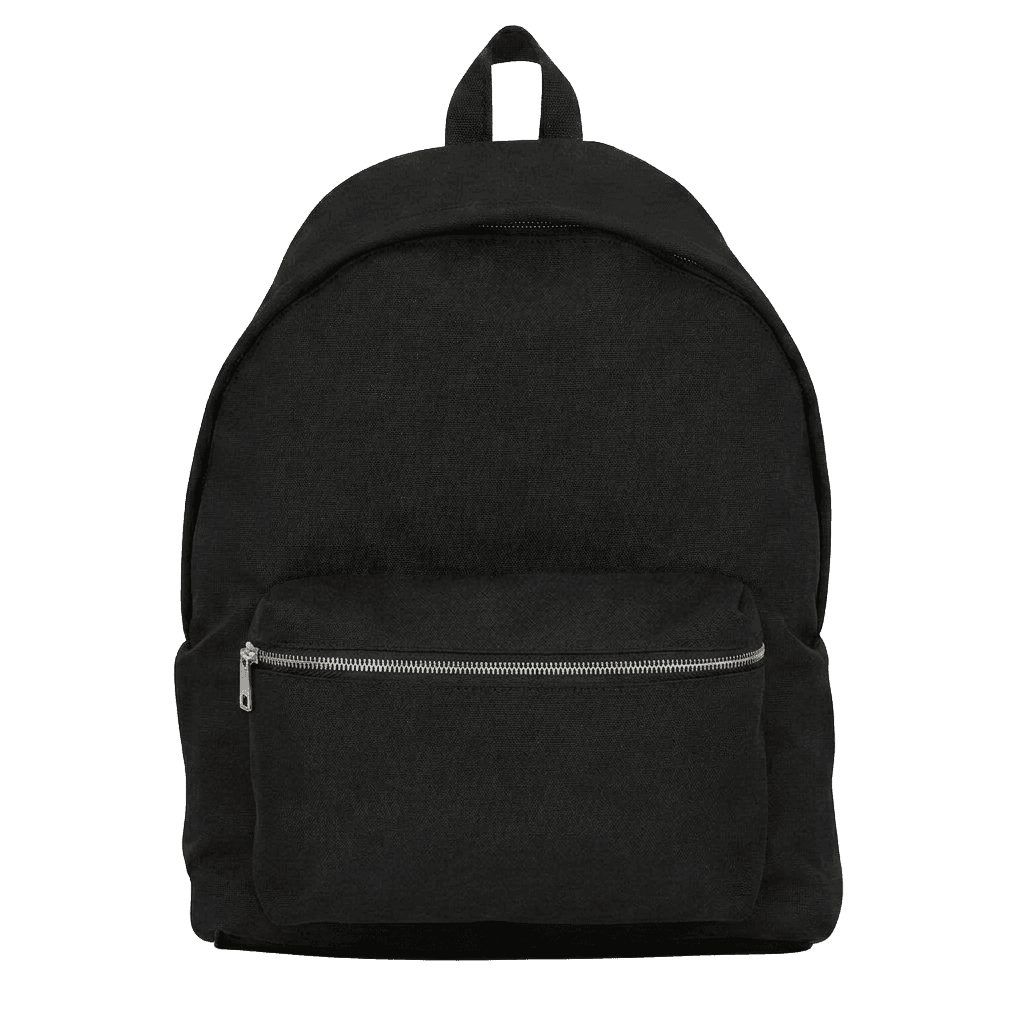 Black Minimalist Backpack