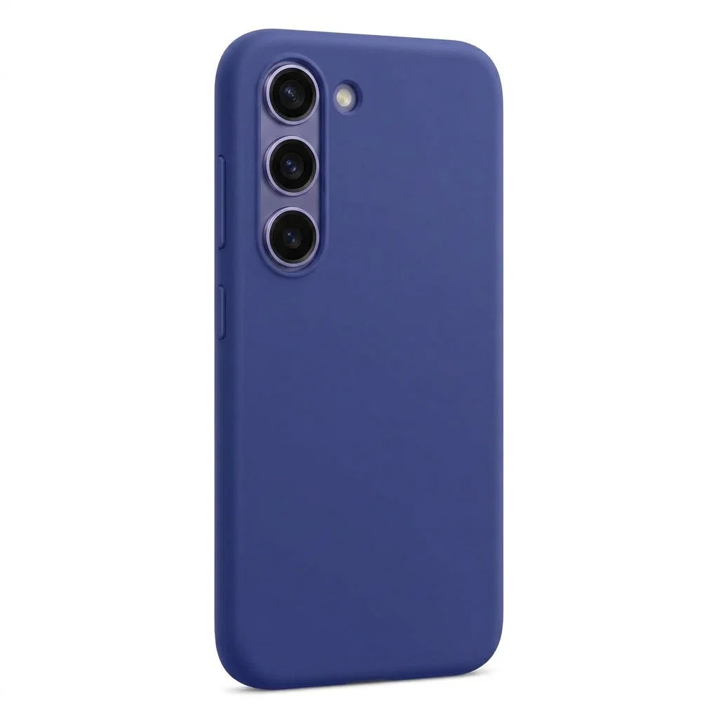 Cobalt Violet Silicone Case — Galaxy S24