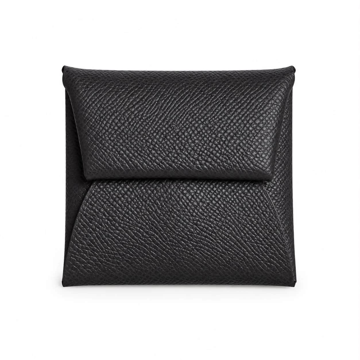 Folded Leather Coin Pouch