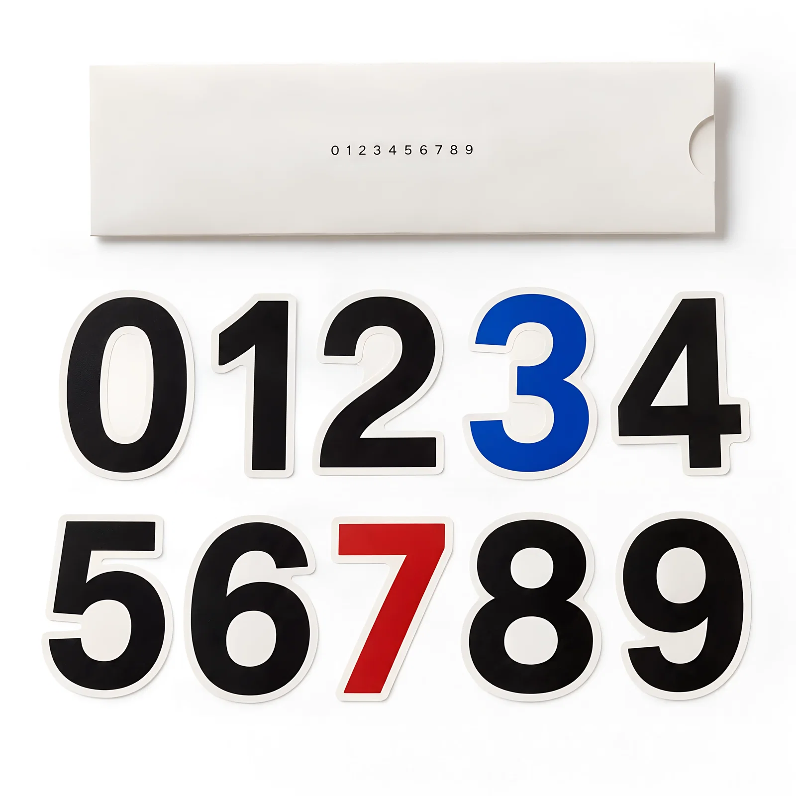 Numeral Sticker Sheet