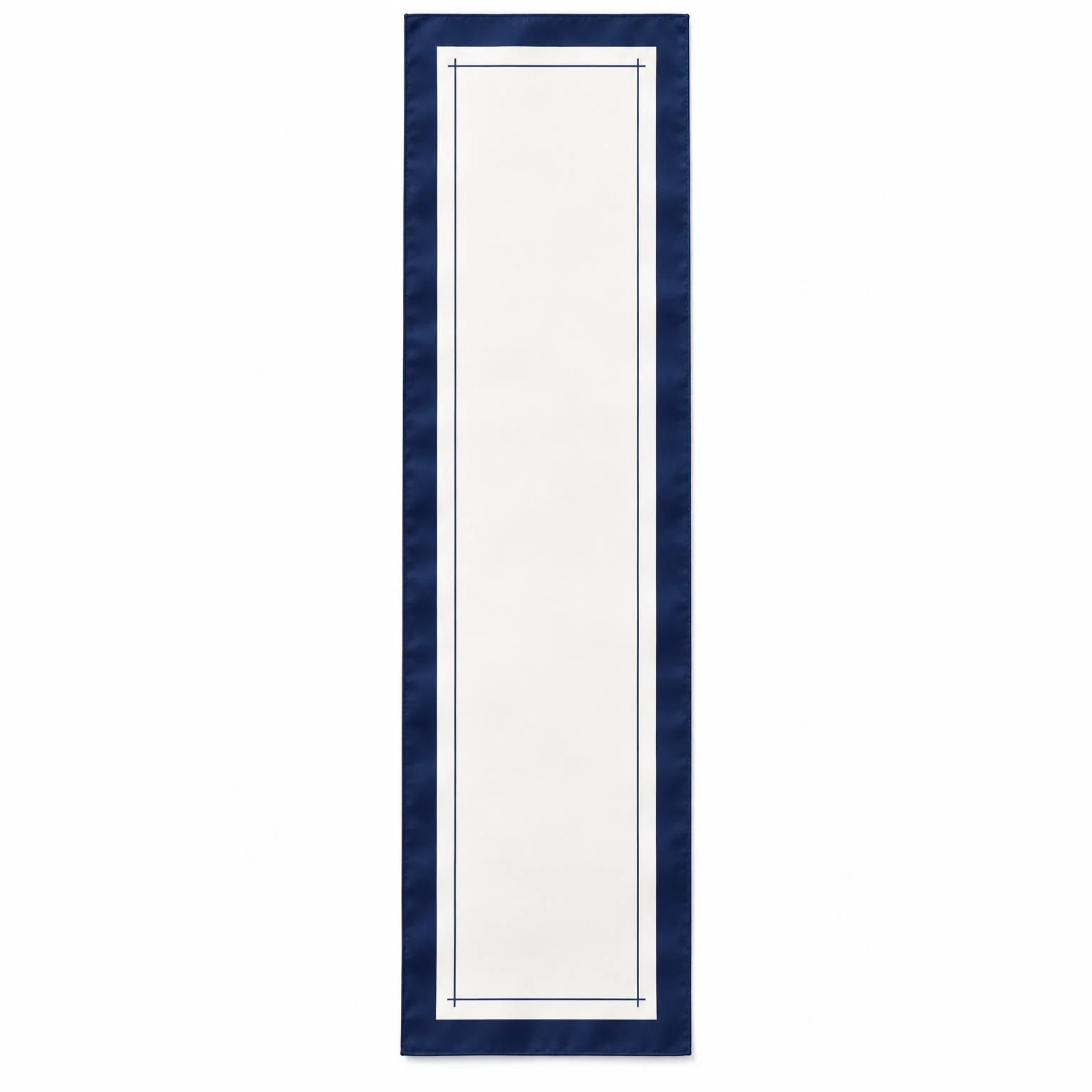 Outline Long Silk Scarf