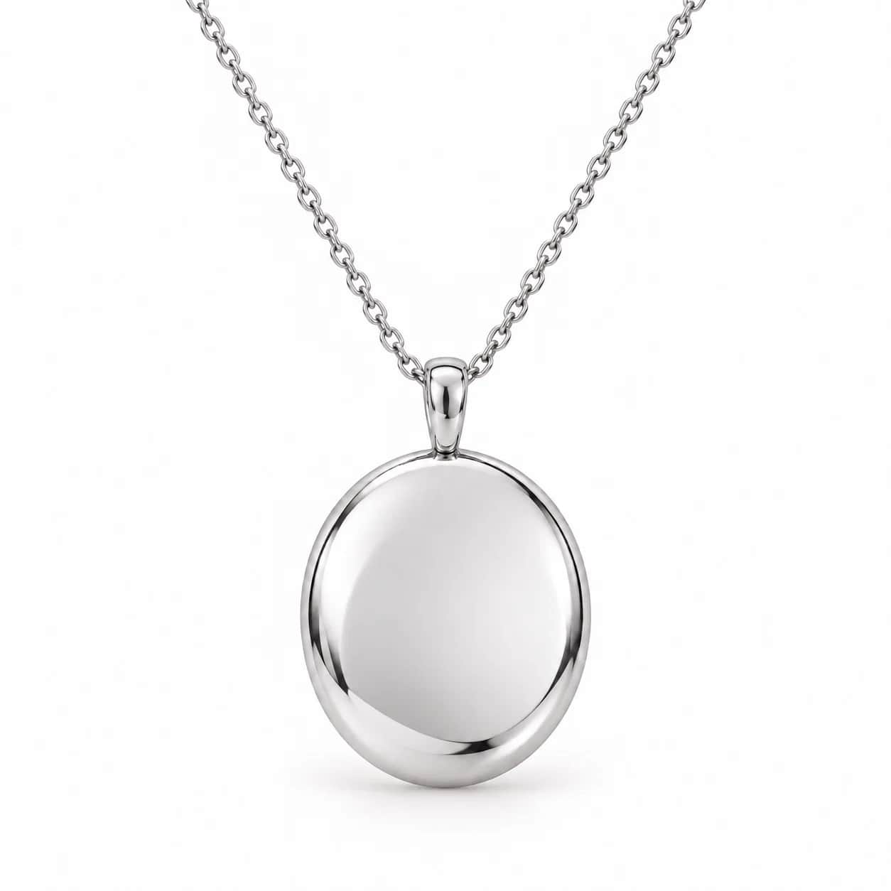 Petite oval locket