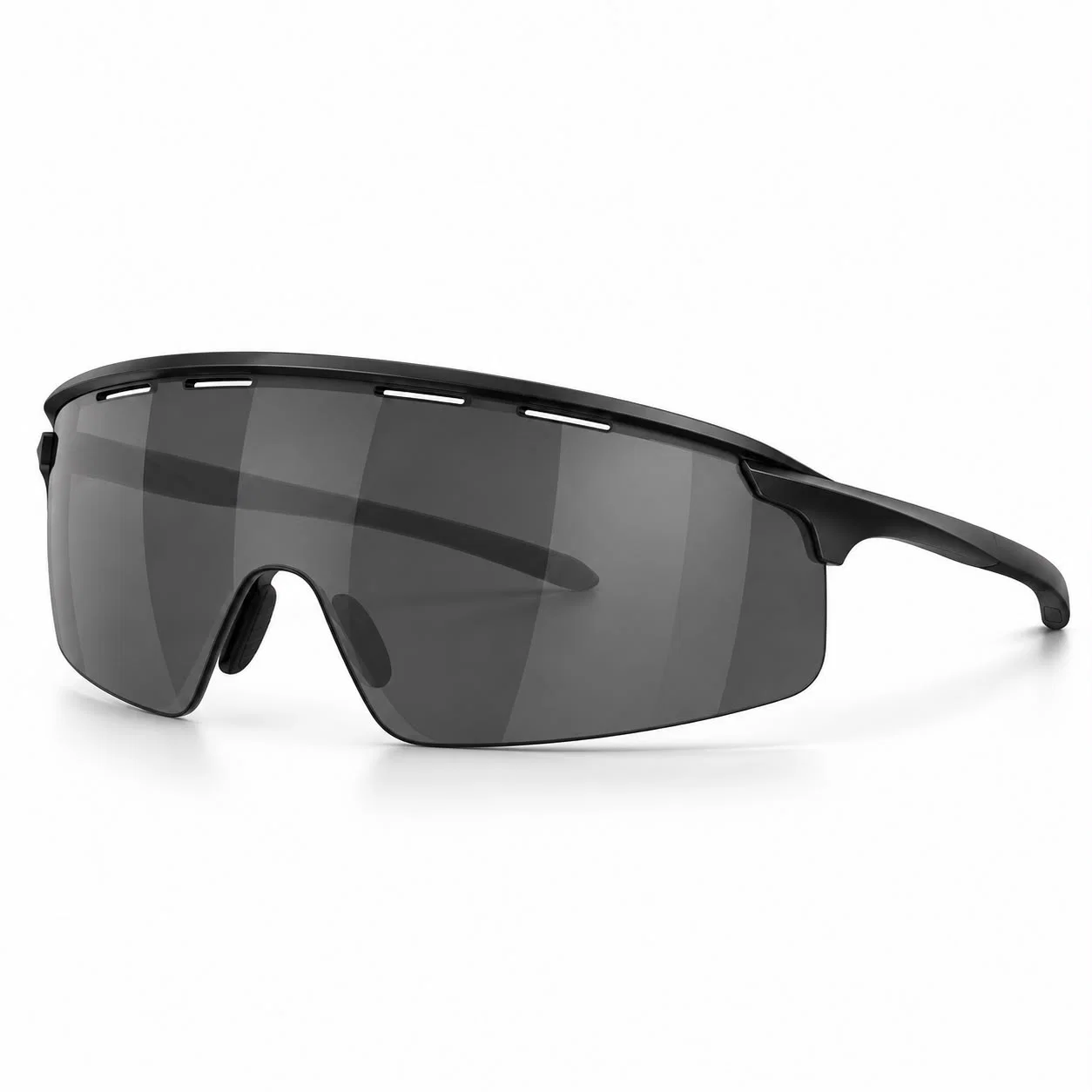 Refined Vented Shield — Black
