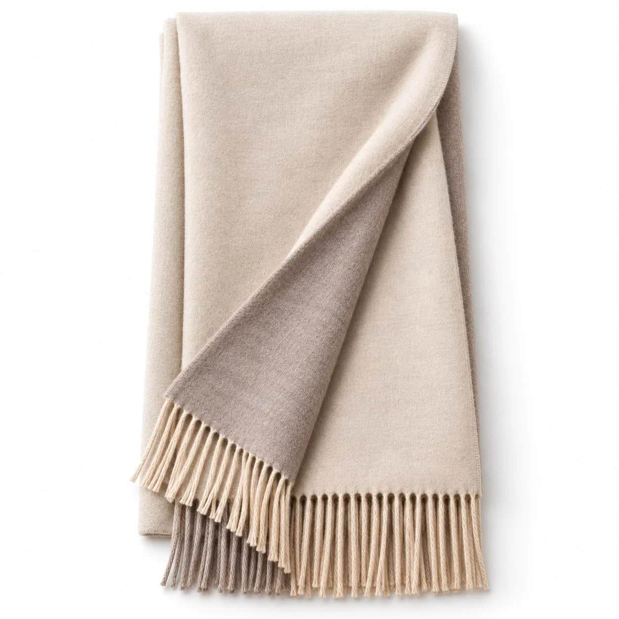 Reversible Cashmere Wrap