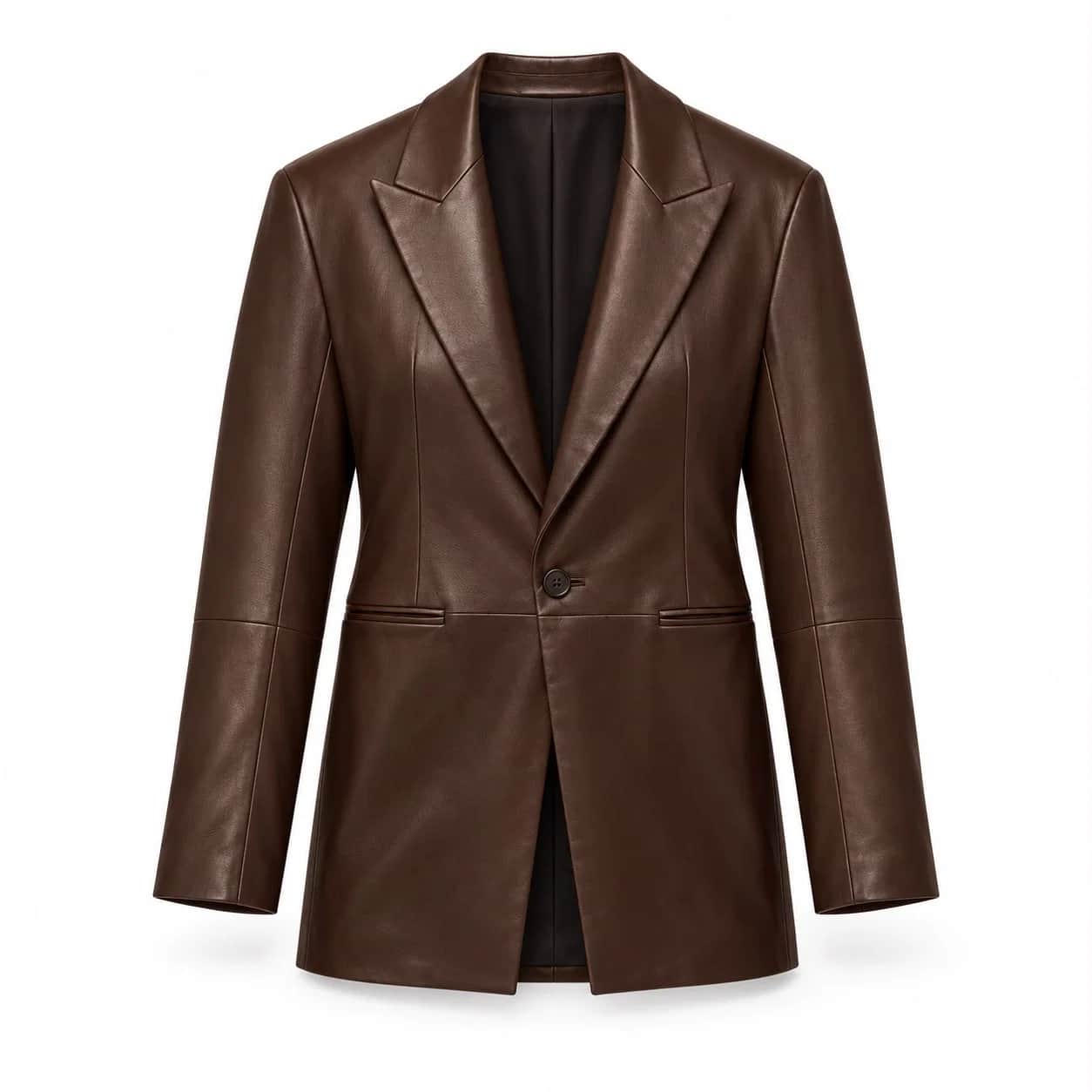 Single-Button Longline Blazer