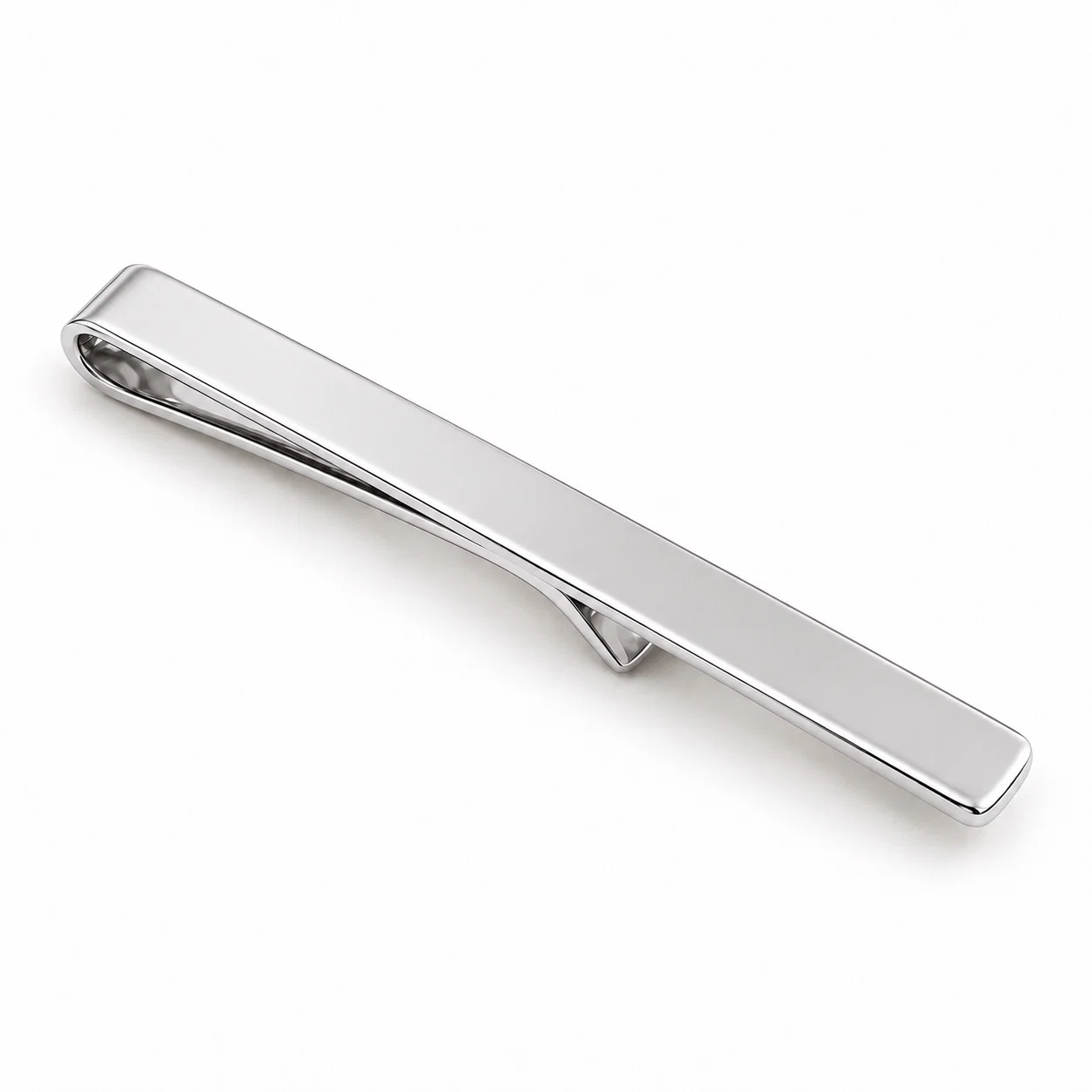 Slim tie clip