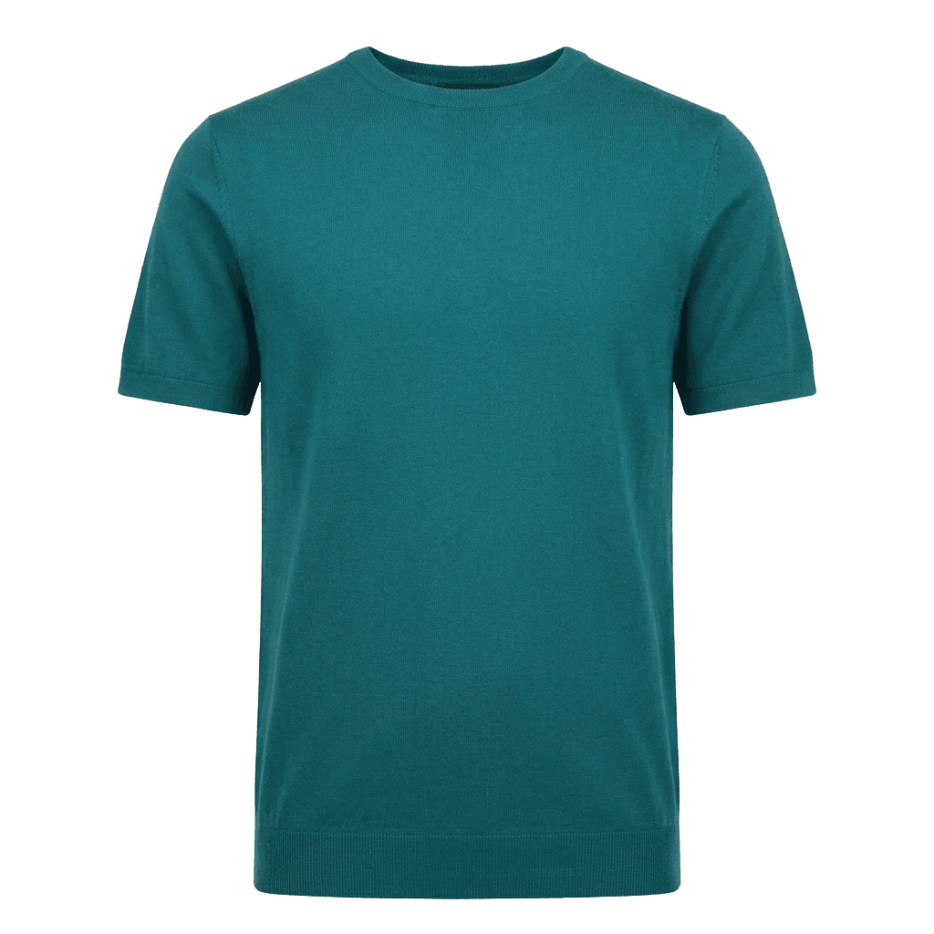 Teal Plain T-Shirt