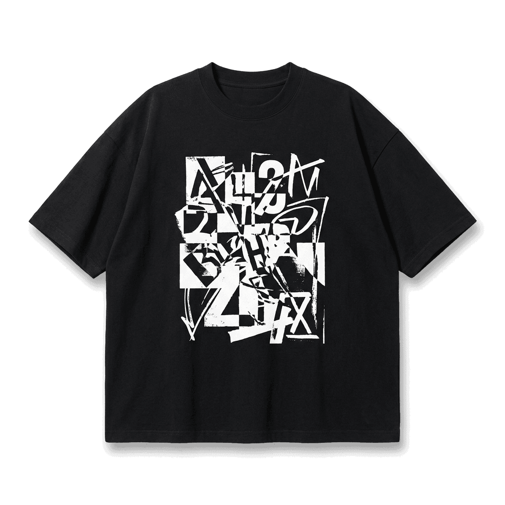 Black Graphic T-Shirt