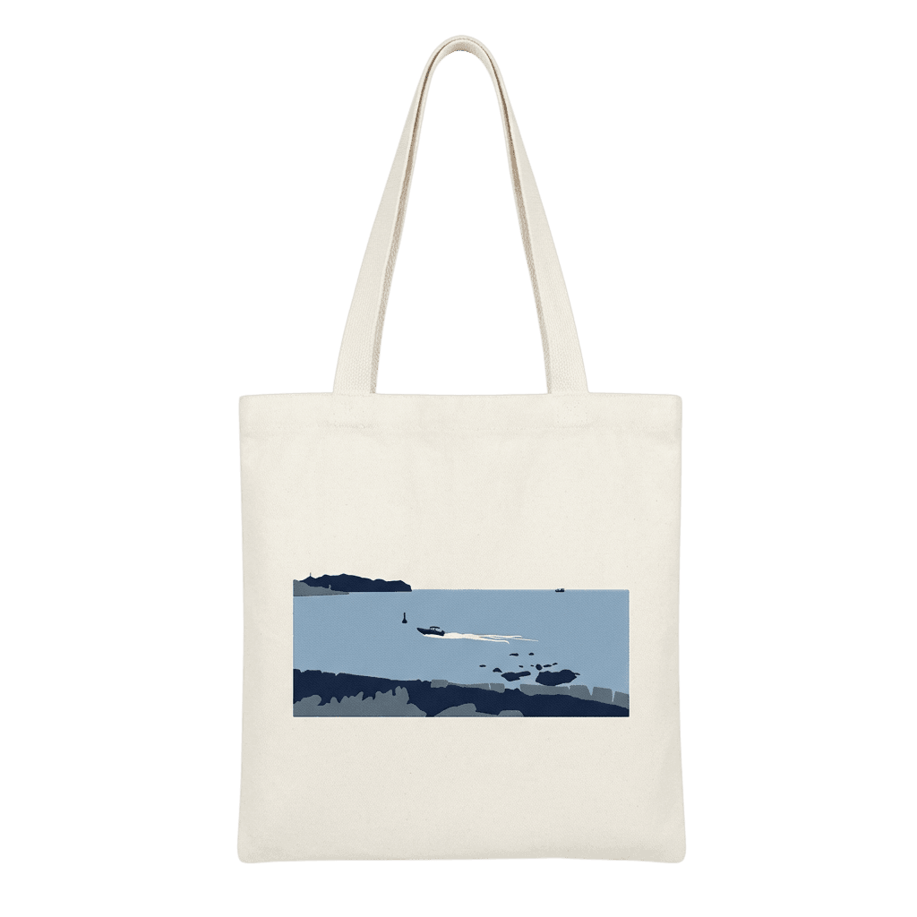 Coastal Minimalist Tote Bag