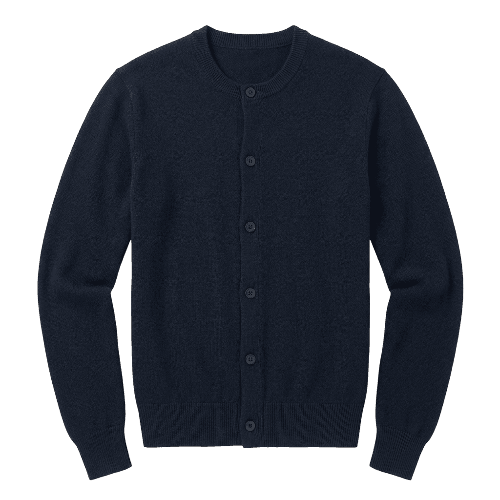 Classic Navy Cardigan