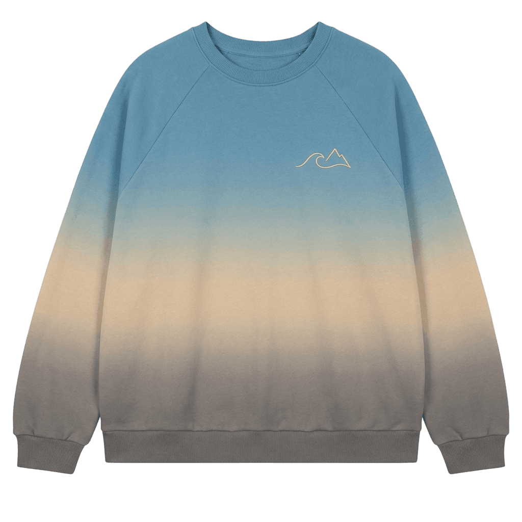 Coastal Gradient Oversized Sweatshirt
