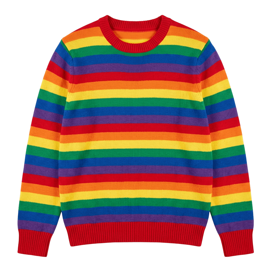 Rainbow Stripe Sweater