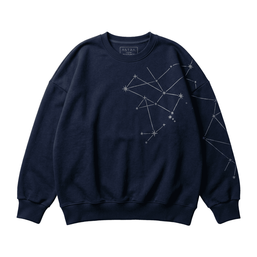 Midnight Blue Astrology Sweatshirt