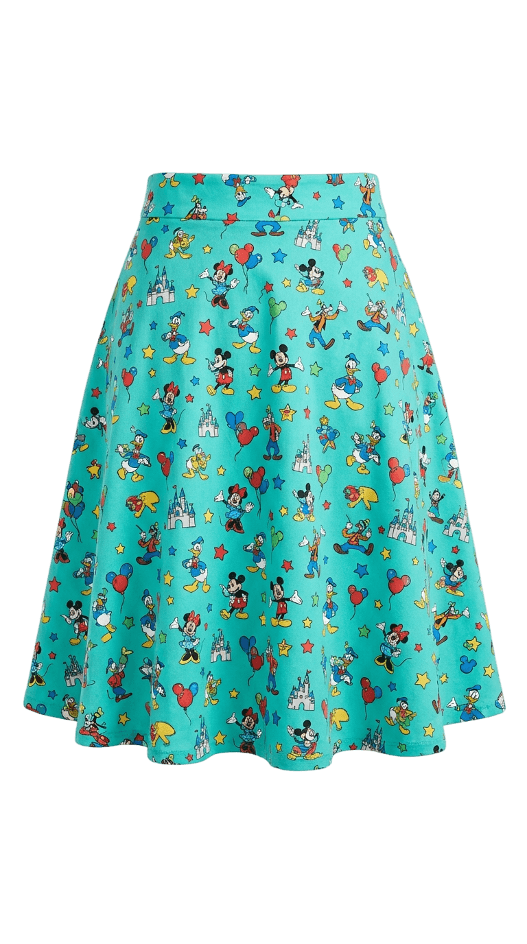 Disney Character A-Line Skirt