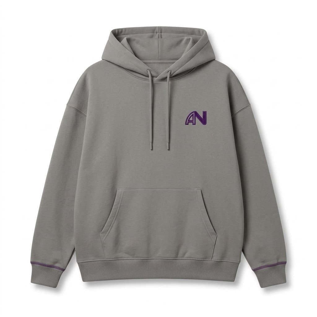 Corporate Logo Oversized Hoodie