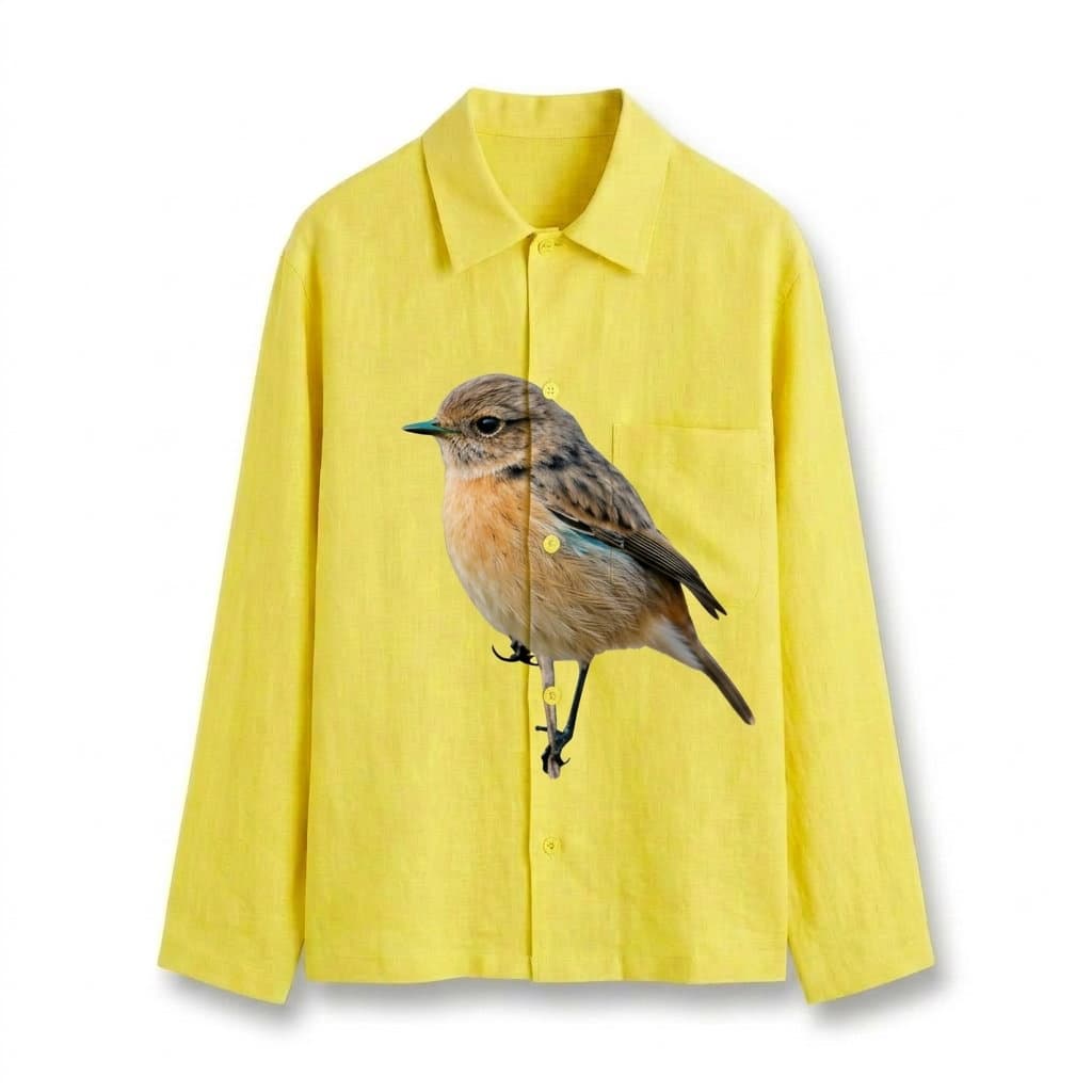 Yellow Linen Shirt