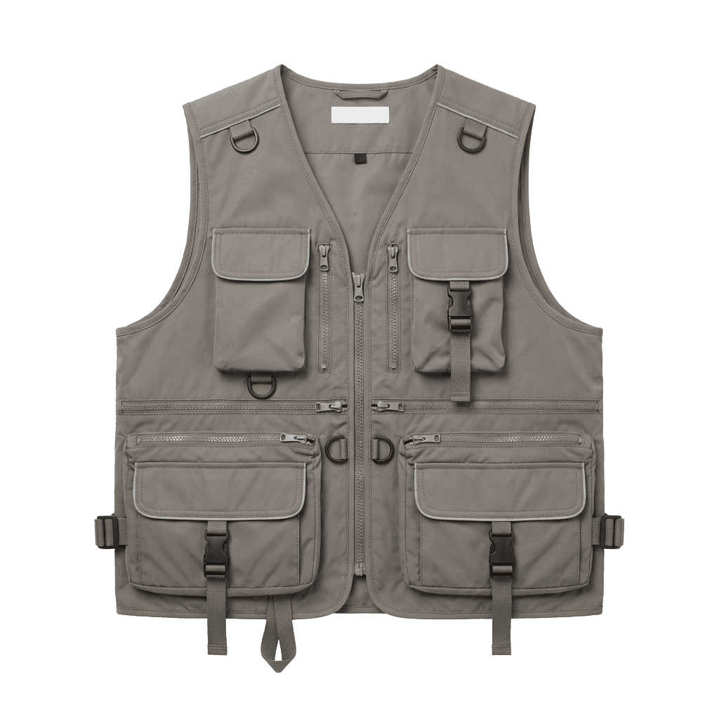 Designer Nylon Utility Vest