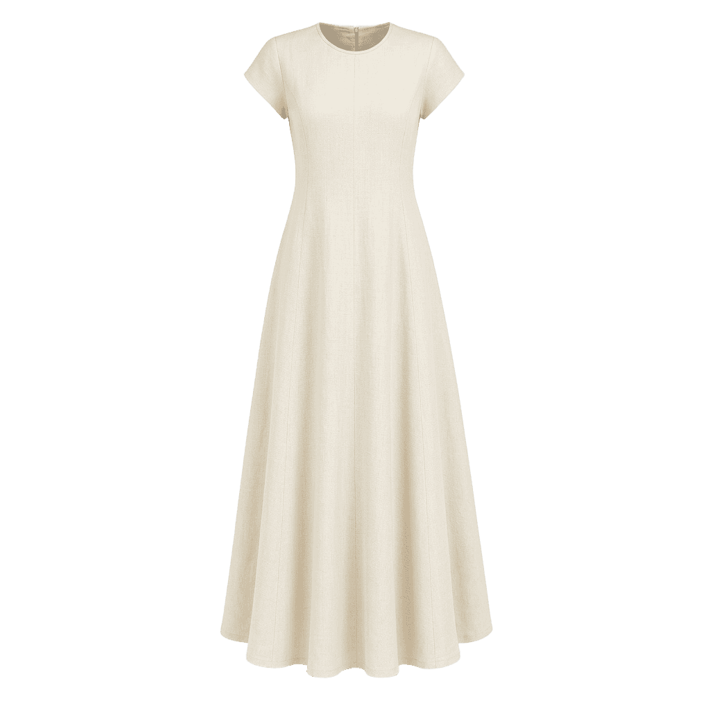 Minimalist Linen Dress